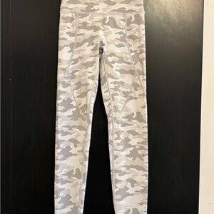 Aerie Gray Camouflage Leggings
